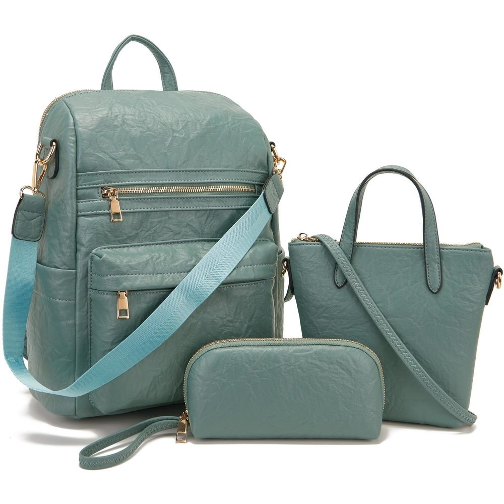 Medium Backpack Purse for Women Convertible Travel Soft Backpacks Ladies💖